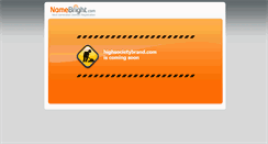 Desktop Screenshot of highsocietybrand.com